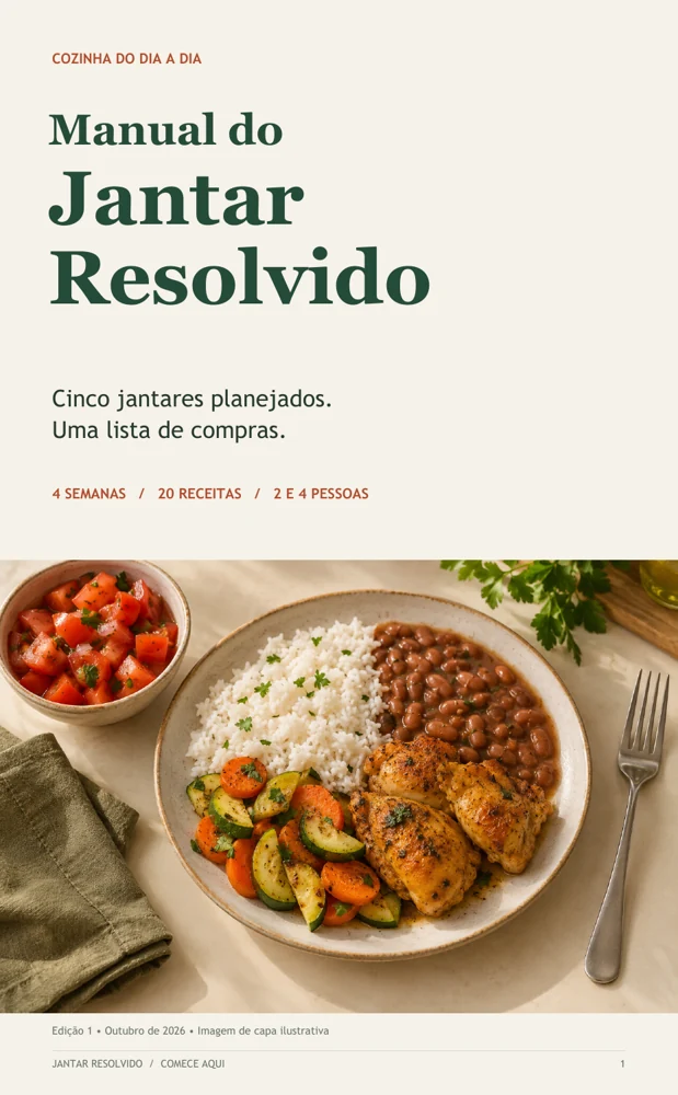 Capa do Manual do Jantar Resolvido
